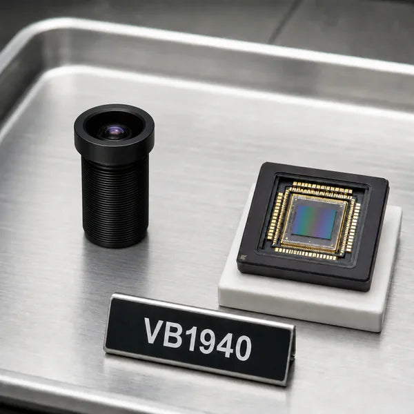 VB1940 image sensor with a recommended Commonlands lens and calculated field of view